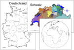 Land- und Weltkarten ausdrucken